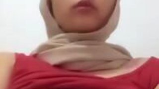 Indo Immense Titty Hijab