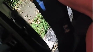 Unbelievable What She Did. Naughty Hotwife Fucks with Cocky Male