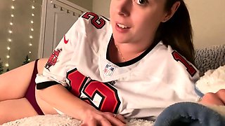 Super Bowl Bet Leads to Steamy Solo Session