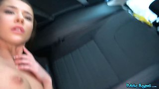 Public agent - she's so fucking hot and her pussy so brilliant and white-hot moist