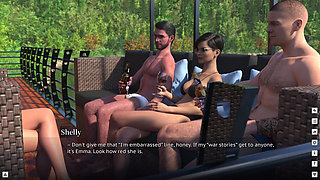 Boundaries of Morality - Day 6 First Time Trying Swingers and the Steamy Hot Surprise in the Sauna Room