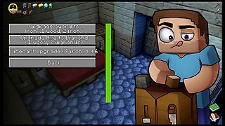 HornyCraft Minecraft Parody Hentai Game PornPlay Ep.30 I fill her tight pussy with cum in reverse cowgirl position