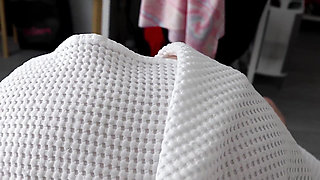 Stepmother Woke up Her Stepson with a Sweet Blowjob