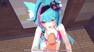 Mint POV Sex in Her Bikini - Neverness to Everness (nte)