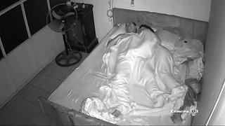 Amateur latin caught by hidden cam