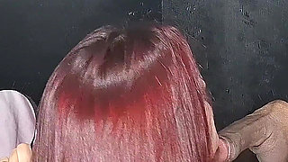 Wife Snarling and Sucking the Cock of the Gifted
