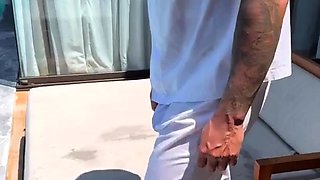 ScarlettKissesXO Butler Pool Sex On Vacation Onlyfans Video
