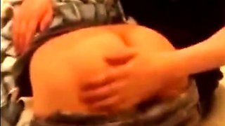 Spanked Hard Amateur OTK