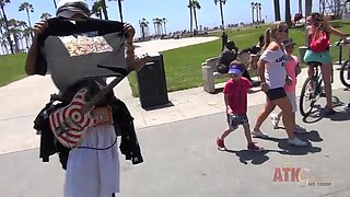 Go to the beach with Ashley Stone leading the way! by ATK Girlfriends: Amateur, Babe  Brunette Porn