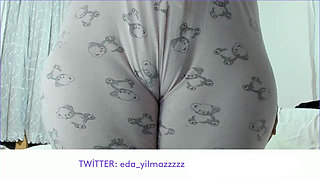 Camel Toe- Masturbation in Pajamas- Turkish Porn- Turkish MILF