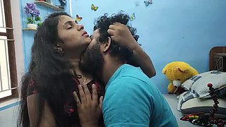 Mallu Hot Wife Cheats on Husband with Step Brother - Homemade Indian Sex