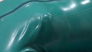 An amateur bothers a dominatrix, cum ower neck, life bug