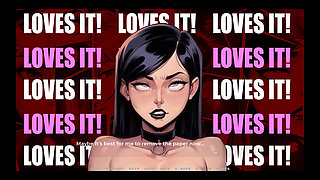 My New Girlfriend Taboo Hentai Game Ep. 41 BDSM Spanking with My Goth GF!