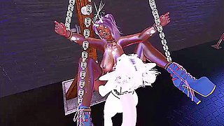 Beautiful Girl Is Gagged Has Her Ass Spread In Bdsm Room - Car Toon