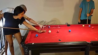 We Were Teaching The Wives To Play Pool, But We Ended Up Having Sex!