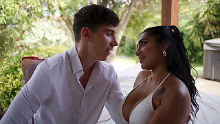 Monster Dick Destroy the Tight Ass of Yasmina Khan for San Valentine S