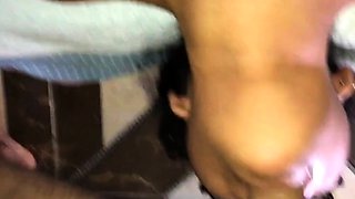 Rough Latina Teen Blowjob with Cumshot