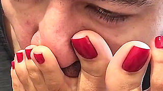 Goddess Kiffa Moans in Pure Pleasure While Slave Worships Her Feet - Sexy Moaning and Groaning