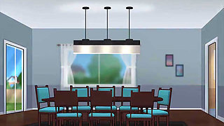 Summertime saga: stepmom doing a handjob to stepson under the shower ep 175