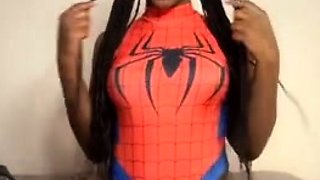 Bronzebarbiee Shakes Booty In Costume