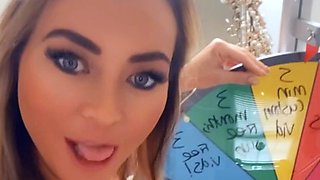 Big boobs milf masturbates with her dildo