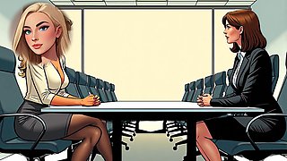 Cyber Longings Hentai ASMR Office Romance