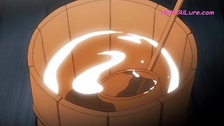 Colosseum no Senki: Big boobs blonde chained, ravaged in [censored] bondage & anal BDSM