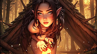 Thessia and the Hunter PART 1 ASMR JOI Ahegao Face