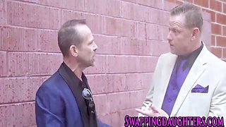 Amateur teenage fellating dick and getting banged
