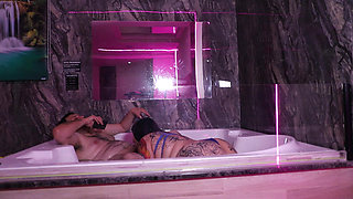 Anal in the Jacuzzi with a Little Argentinian Girl Who Wanted Her Virgin Ass Broken