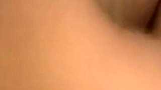 Horny Brunette Babe Fingers and Licks Her Wet Pussy