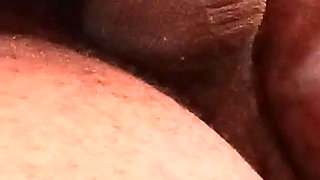 Close up Big Ass Ebony Riding Dick and Rubbing Clit on My Dick Till She Orgasm