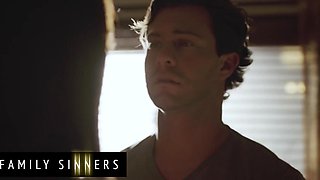FAMILY SINNERS - Silvia Sage Takes Comfort In Her Stepson Seth's Arms When She Gets The Urge To Suck His Big Shaft