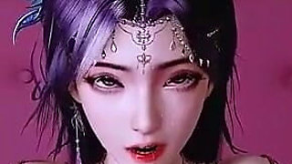 Virtual Goddess Spark: Scarlet Curves - 3D Animation Hentai