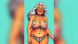 Old Granny Teasing Animation