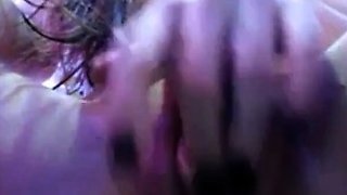 Big Clit Girl Uses Dildo on Her Pussy