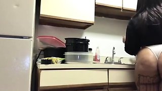 Hot Black Maid Does Some Webcam Black and Ebony