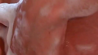 18 Year Old Redhead Gets Sensual in a Bubble Bath