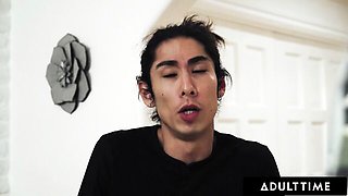 Adult Time featuring Lacy Lennon's natural tits clip