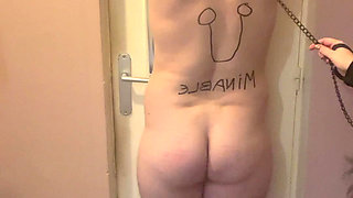 A Submissive Tied up and Humiliated