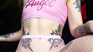 Petite small tit babe with perfect pussy masturbates