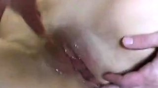 French Amateur Couple Tries Girl-Sharing in a Gangbang