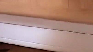 Busty Brunette MILF Masturbates Wildly with Kitchen Objects