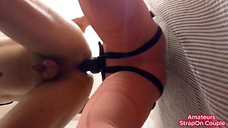 He Likes It When I Fuck Him with a Strap-on