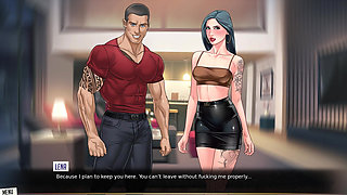 A Muscular Man Fucked His Friend's Hot Wife