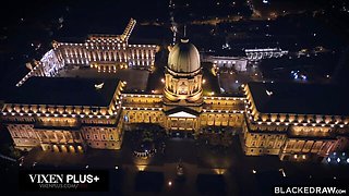 Blacked Raw featuring Catherine Knight and Mannie Coco's brunette trailer