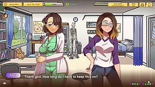 Visuelle novelle doctor, visual hentai, anime wizard