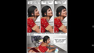 Masala Moments - Chapter 3 - Paru let her father-in-law to fuck her in doggy style