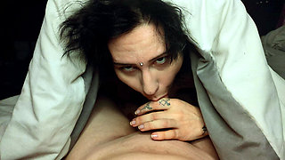 Morning Blowjob in Bed