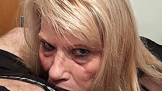 Sexy Grandma Loves Sucking Cock and Swallowing Cum
